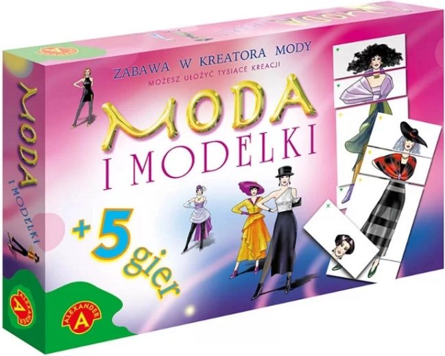Mode et mannequins – jeu de société créatif