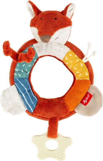 Anneau interactif en peluche Sigikid Renard pour bébés
