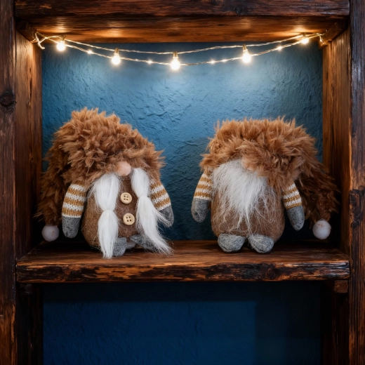 Lutin scandinave de Noël 30 cm