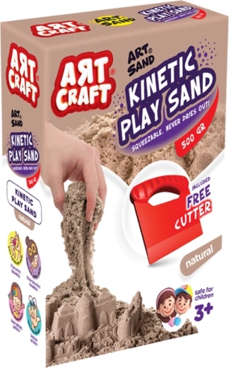 Couleur naturelle et 500 g de sable