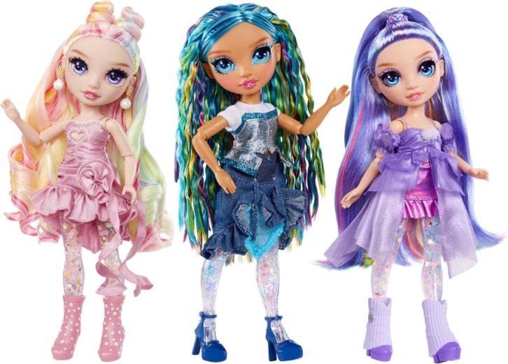 Rainbow High Rainbow Shimmers slime fashion doll – poupée avec effet slime arc-en-ciel