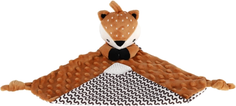 Minky doux à pois 3D pour un endormissement serein