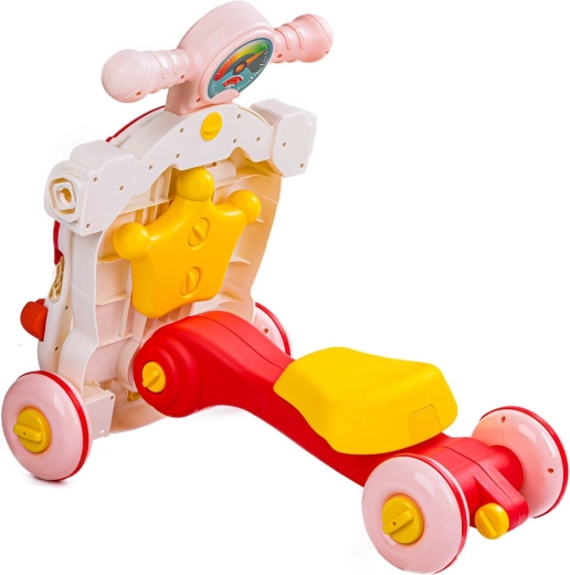 4-en-1 : trotteur, porteur, trottinette et table éducative