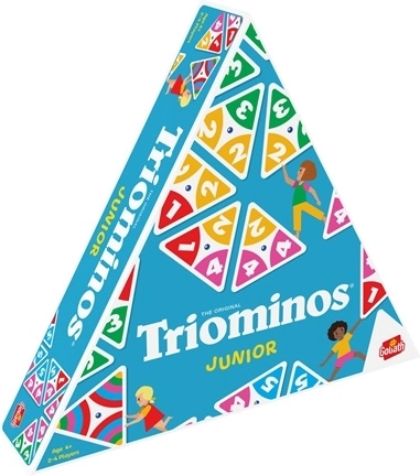 Goliath Triominos Junior – jeu pour enfants avec chiffres et couleurs