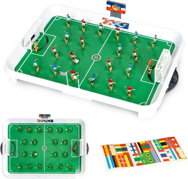Mini baby-foot avec ressorts