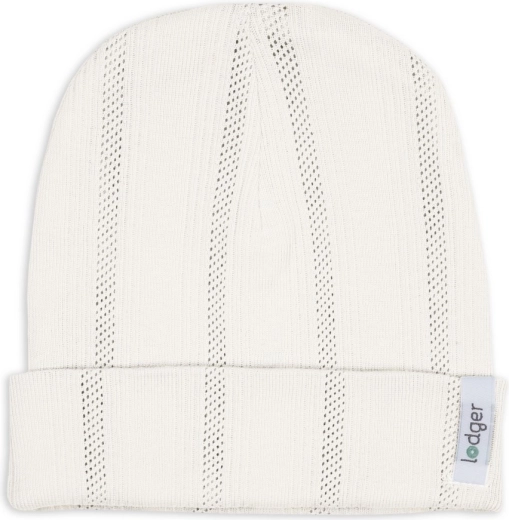 Bonnet bébé Lodger pointelle cream 0–6 mois