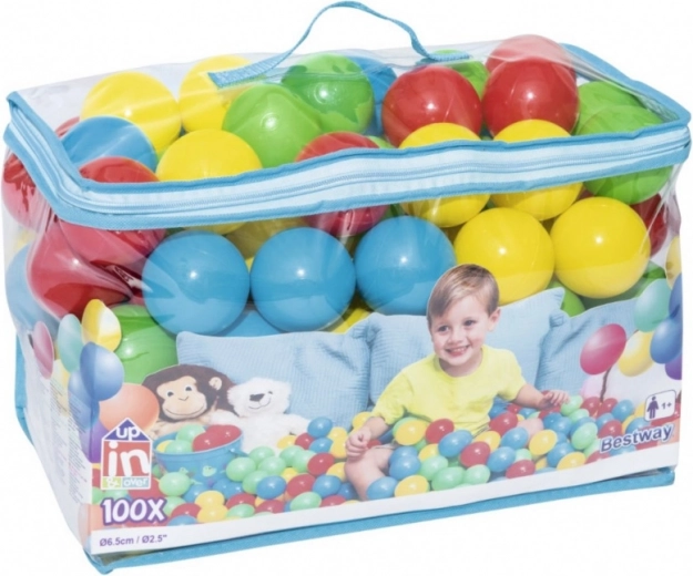 100 balles dans un sac pratique