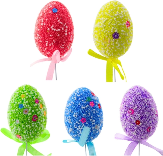 Décoration de Pâques colorée