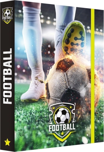 Boîte pour cahiers A4 Jumbo max - football - 1 pièce
