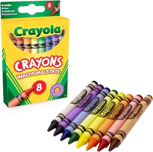 Crayons de cire fluorescents Crayola