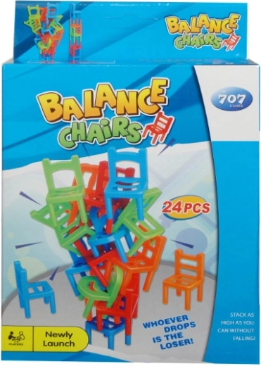 Chaises en équilibre – jeu d’adresse pour enfants