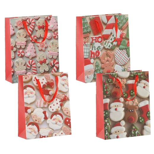 Sac cadeau de Noël XMAS 30 × 42 × 12 cm