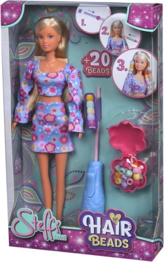 Poupée Steffi Perles pour Cheveux