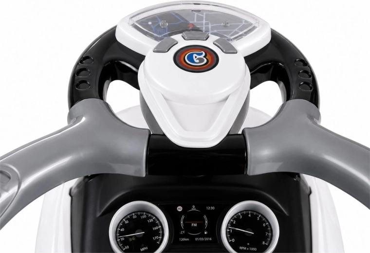 Panneau sonore sur le volant