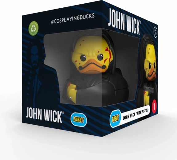 Canard de collection TUBBZ John Wick avec pistolet