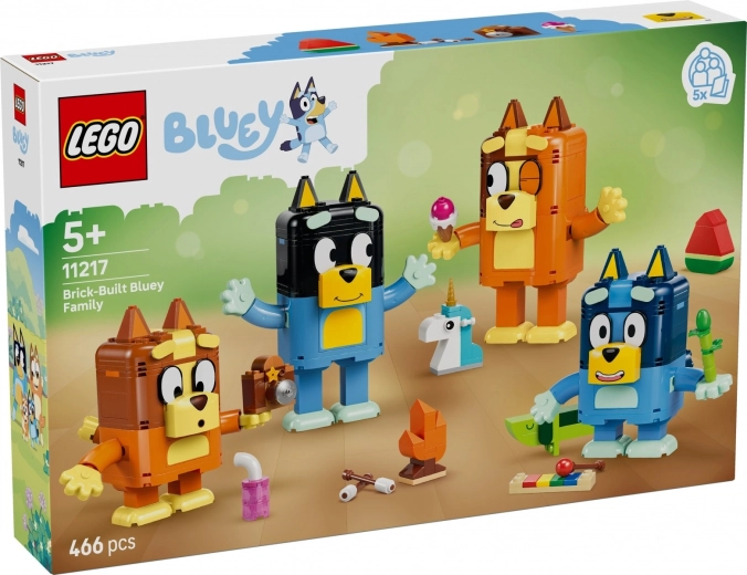 LEGO Bluey La famille Bluey en briques