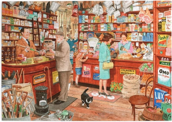 Puzzle House of Puzzles – Boutique de campagne, 1000 pièces