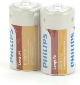 Pile zinc-chlorure Philips C R14 1,5 V