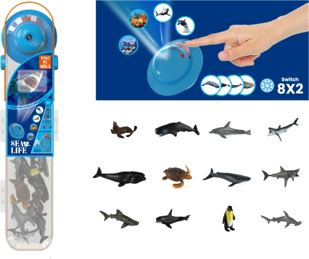 PLEJO animaux marins avec projecteur