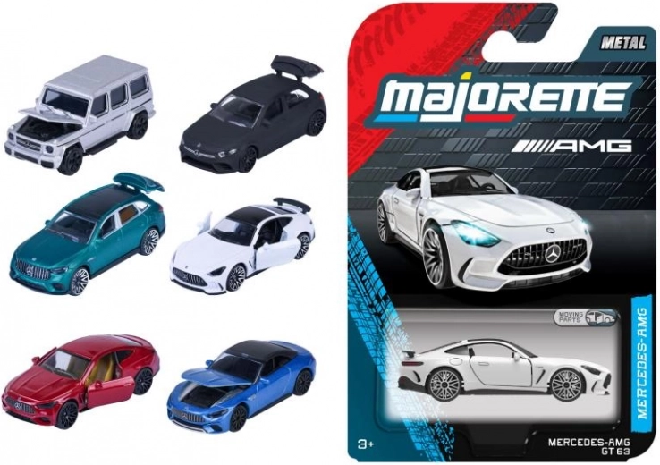 Voiture miniature en métal MERCEDES‑AMG Premium 1:64 avec parties ouvrantes