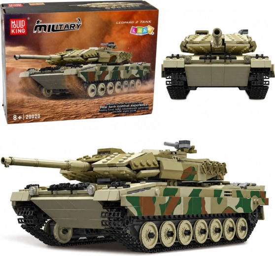 Kit de construction RC du char Leopard télécommandé (1100 pièces)