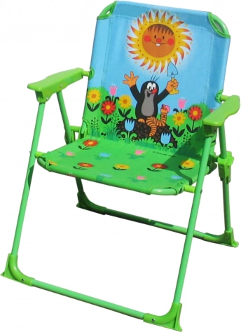 Chaise de Jardin avec Motif Taupe