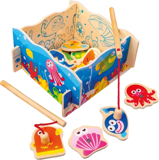Jeu de Pêche Magnétique Bino Pour Enfants