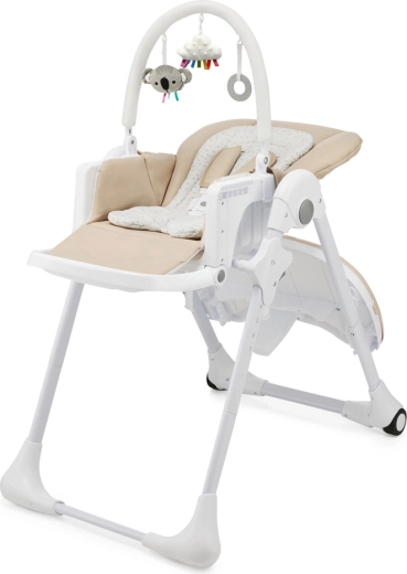 2 en 1 : transat dès la naissance et chaise haute