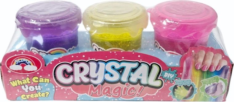 Slime – set de 3 pots colorés