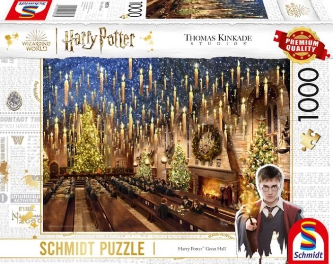 Puzzle Harry Potter : Grande Salle 1000 pièces