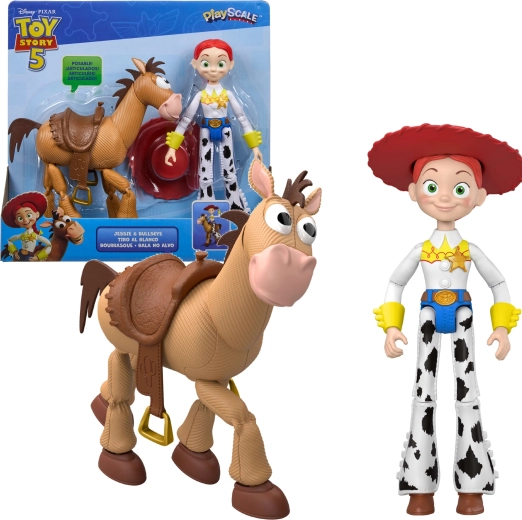 Disney Toy Story 5 – coffret de figurines Jessie et Bullseye (Mustang)