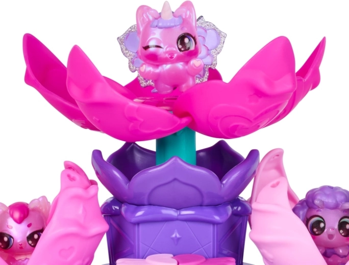 Révélation florale magique sur le podium