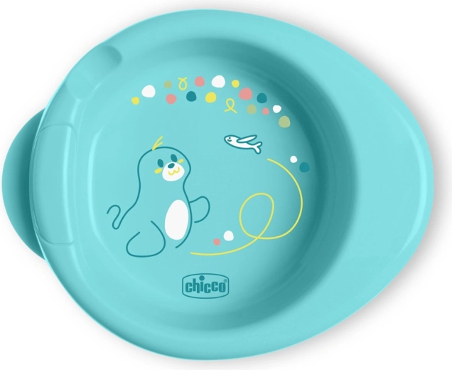 Assiette thermique antidérapante Chicco Warmy teal 6m+