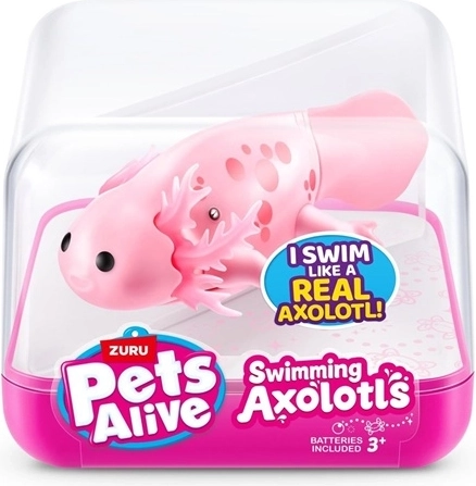 Design adorable inspiré d’un véritable axolotl