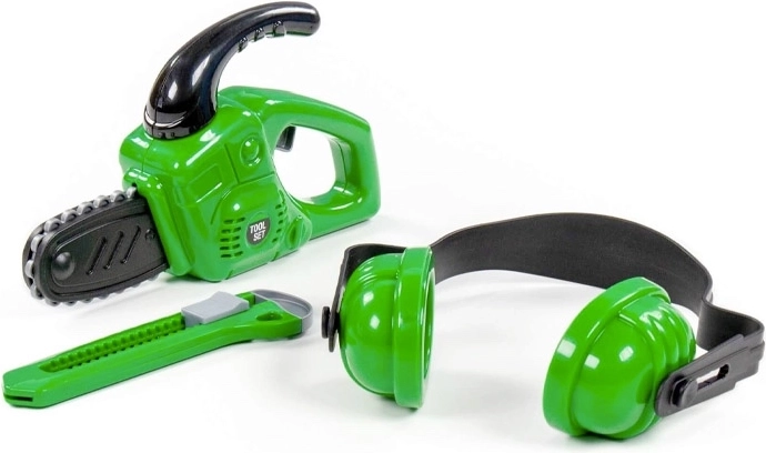 Set d’outils pour enfants avec tronçonneuse