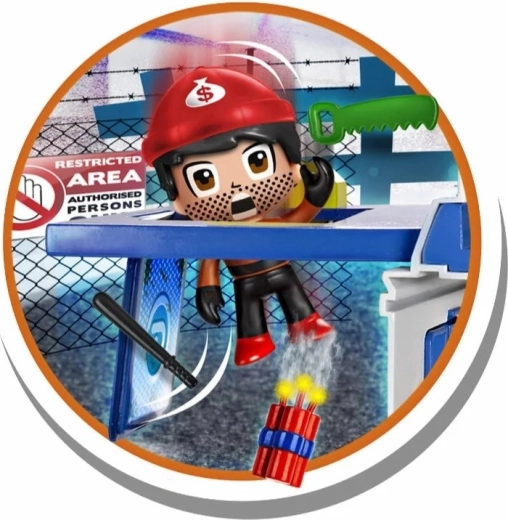 Personnages de héros et de méchants