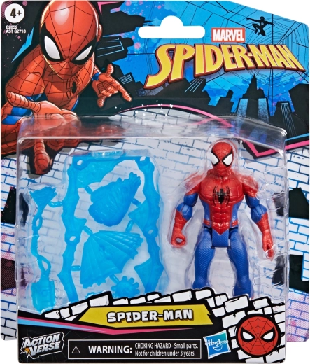 Hasbro Marvel Spider-Man ActionVerse figurine Spider-Man - 1 pièce