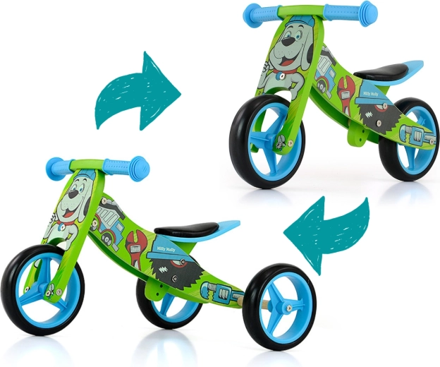 Tricycle et draisienne 2 en 1