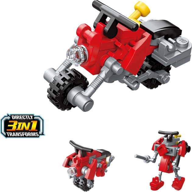 Qman Trans Collector 3 en 1 – moto de pompiers