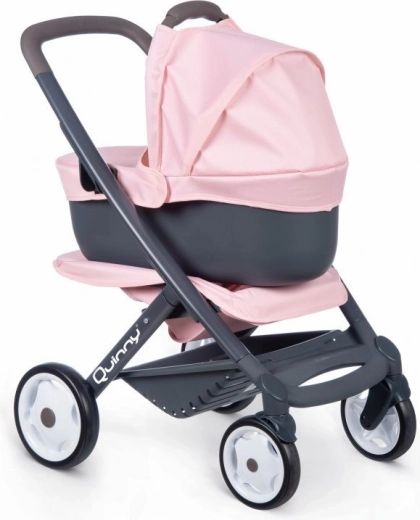 Poussette combinée pour poupées MAXI COSI rose clair