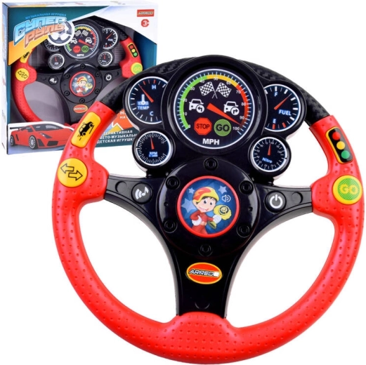 Volant interactif pour enfants avec sons et lumières – Vibration