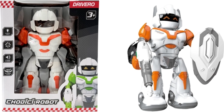 Robot marcheur DRIVERO orange