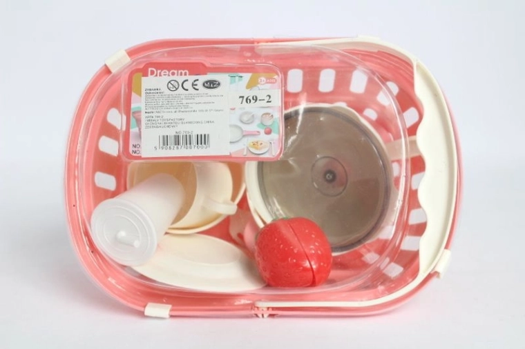 Panier avec set de cuisine