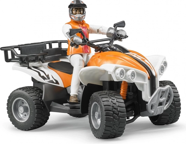 Bruder bworld quad avec conducteur 1:16