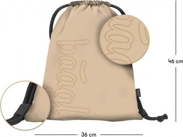 Sac à chaussures en matériau lavable