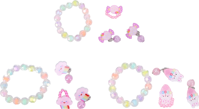 Bijoux en perles avec personnage - 1 pièce
