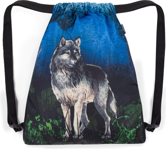 Sac d’école Bagmaster pour goûter et sport Lumi loup