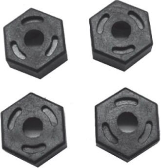 Support de roues Torento (4 pcs) Jamara