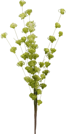 Herbe décorative 104 cm verte