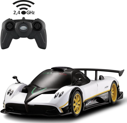 Voiture RC Jamara Pagani Zonda R 1:24 2,4 GHz blanche - 1 pièce
